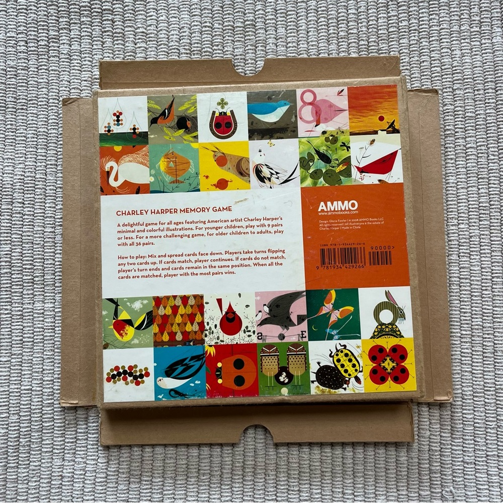 Charley Harper memory game - Picture 3 of 5